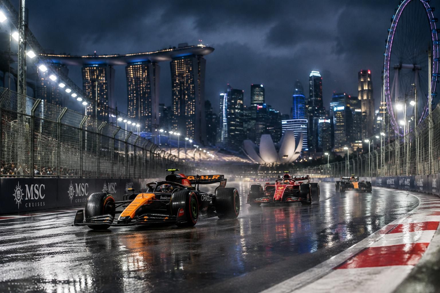 Singapore Grand Prix: Sunday Weather Forecast and Track Conditions